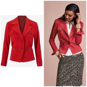 Cabi Little Red Jacket like brand new. sz 6